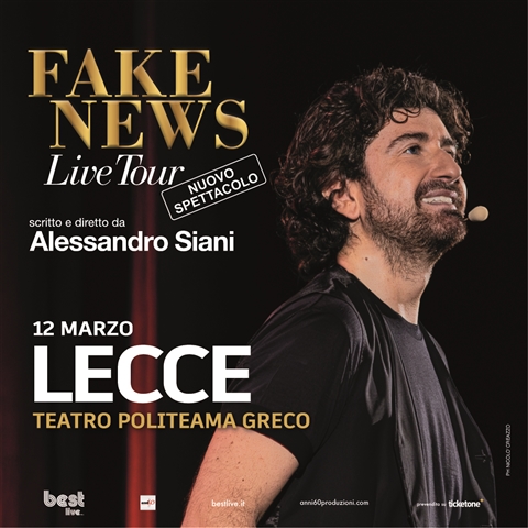 FAKE NEWS LIVE TOUR 2026